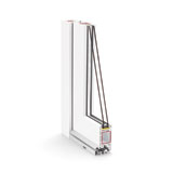 Portes d'entrée en profilés REHAU Thermo-Design